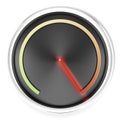 Black Speedometer Royalty Free Stock Photo