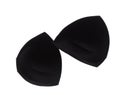 Black Sponge to support push breast in bra underwear to show more sexy. Sponge bra pad to add more size of lingeries breast and Royalty Free Stock Photo