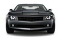 Black sports coupe car Royalty Free Stock Photo