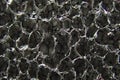 black spunge texture Royalty Free Stock Photo