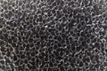 black spunge texture Royalty Free Stock Photo