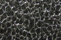 black spunge texture Royalty Free Stock Photo
