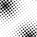 Black square halftone background. Pattern with squares. Halftone Square Pixels Pattern. Abstract Pattern Royalty Free Stock Photo