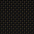 Black Square Pyramids and Gold Sars - Square Background