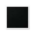 A black square with a white frame on a white background Royalty Free Stock Photo