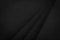 Black stack paper material layer background 3d render Royalty Free Stock Photo