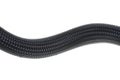 Black stainless steel braid