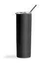 Black Stainless Steel Tumbler