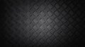 Black steel diamond plate background with gradient lighting on surface