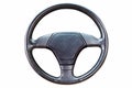 Black steering wheel