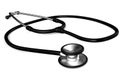 Black stethoscope