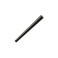 Black stick isolated on white