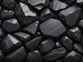 Black Stone Background, Stacked Stones Royalty Free Stock Photo