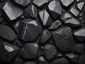 Black Stone Background, Stacked Stones Royalty Free Stock Photo