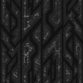 Black stone geometric texture