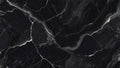 Black Stone Surface with Fine White and Gold Cracks Royalty Free Stock Photo