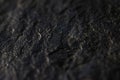 Black stone texture as abstract background, design material and textured surface Royalty Free Stock Photo