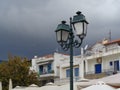 Black storms on the Island of Skiatos, Greece Royalty Free Stock Photo