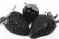 Black strawberries