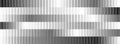 Black striped halftone gradient strips. Fading line gradation background. Repeating linear pattern backdrop. Parallel