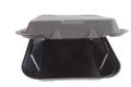 Black Styrofoam Food Container