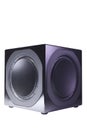 Black sub-woofer Royalty Free Stock Photo