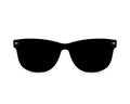 Black Sunglasses Vector Illustration. Glasses Icon Image