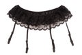 black suspender for stockings, female beautiful underwear, poays dlya chulok