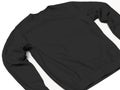 Black sweatshirt. 3d rendering