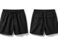 Black swim shorts isolated on white background Royalty Free Stock Photo