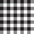 Black tablecloth seamless pattern Royalty Free Stock Photo