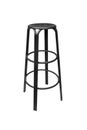 Black tall stool Royalty Free Stock Photo