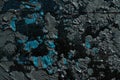 Abstract black oil tar texture as background Royalty Free Stock Photo