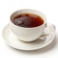 Black tea isolated Royalty Free Stock Photo