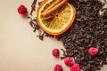 Black tea, a traditional drink Royalty Free Stock Photo