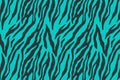 Black and teal turquoise abstract vibrant striped seamless pattern background.