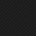 Black Technology Background with Seamless Perforated Pattern Royalty Free Stock Photo