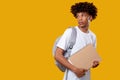 Black teenager social pressure young student