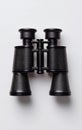 Black Textured Binoculars Optical Tool Overhead Search Royalty Free Stock Photo