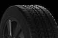 Black tire texture