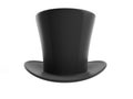 Black top hat Royalty Free Stock Photo