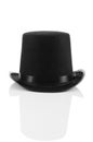 Black tophat top hat Royalty Free Stock Photo