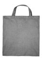 Black tote bag on white