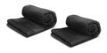 Black Towel Roll Royalty Free Stock Photo