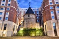 The Black Tower - part of old fortifications of Brussels