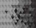 Black triangles background texture