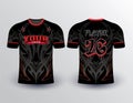 Black and tribal design shirt