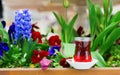 Black Turkish tea with flowers