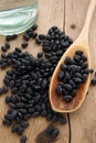 Black Turtle Beans Royalty Free Stock Photo