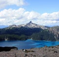 Black Tusk And Garibaldi Lake Royalty Free Stock Photo